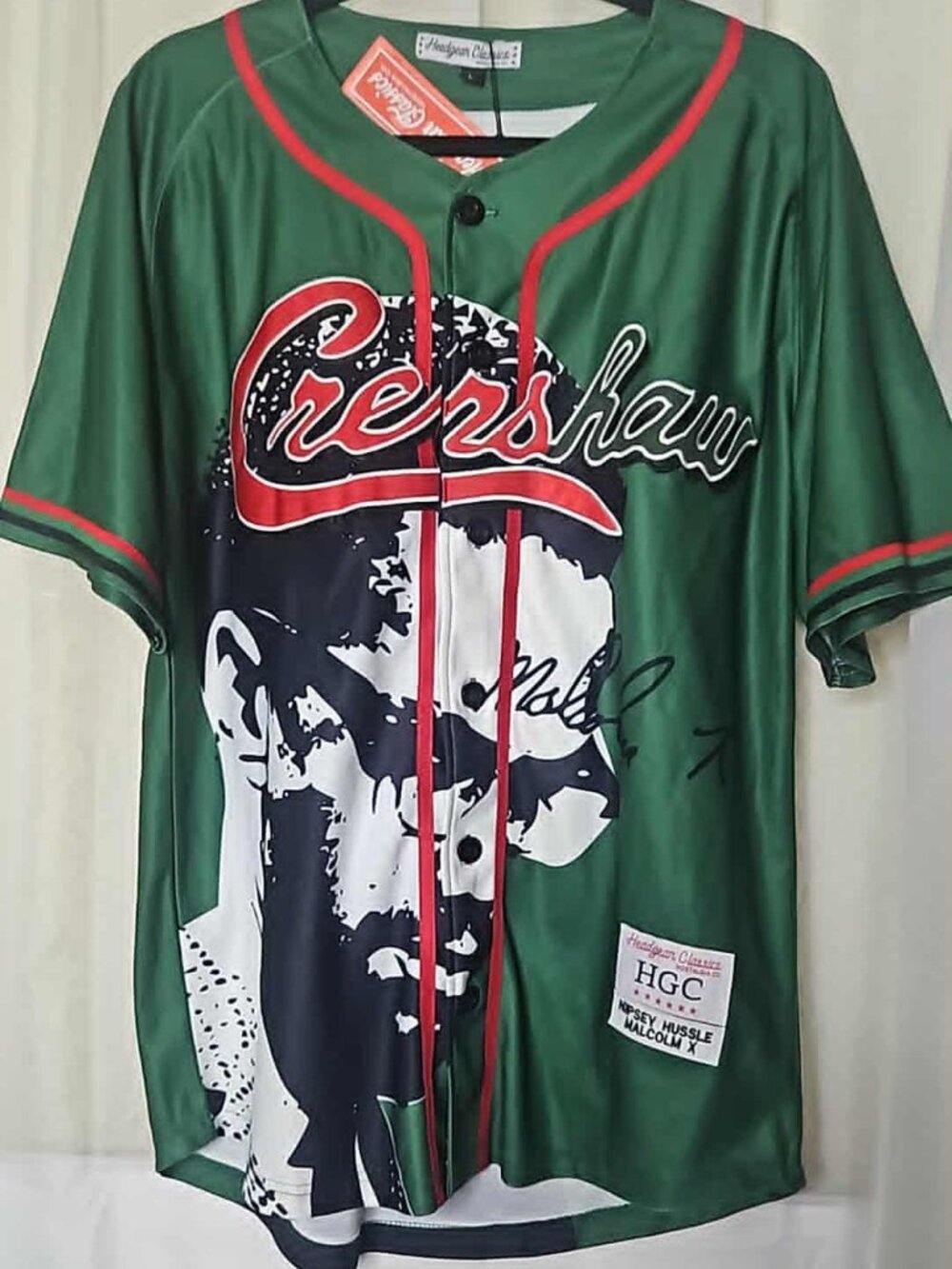 HEADGEAR CLASSICS / MALCOLM X / NIPSEY HUSSLE / CRENSHAW Jersey